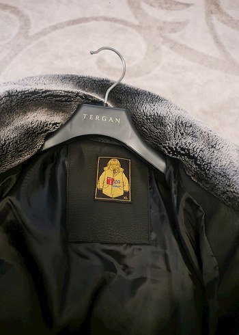 Siyah Kışlık Kürklü Mont L/XL İhraç ürünü - Görsel 4