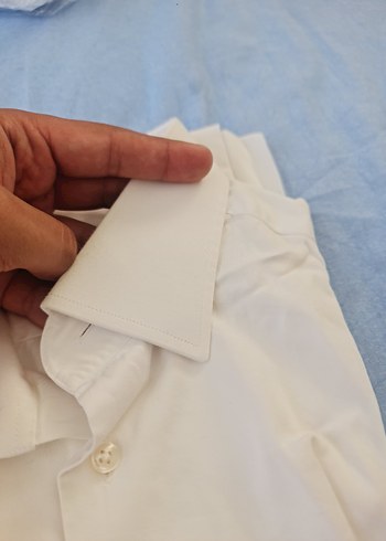 Giovane G. Erkek Slim Fit beyaz gömlek - Görsel 3