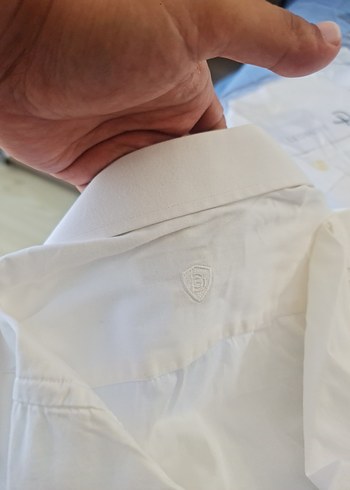 Giovane G. Erkek Slim Fit beyaz gömlek - Görsel 6