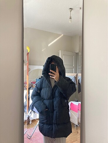 diğer Beden Trendyol yarasa şişme oversize mont