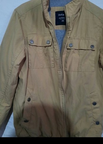 xs Beden Bej Regular Fit Erkek mont
