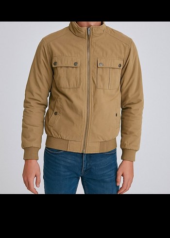 Bej Regular Fit Erkek mont