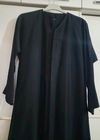 Siyah Uzun Kollu Kadın feraca - Görsel 2