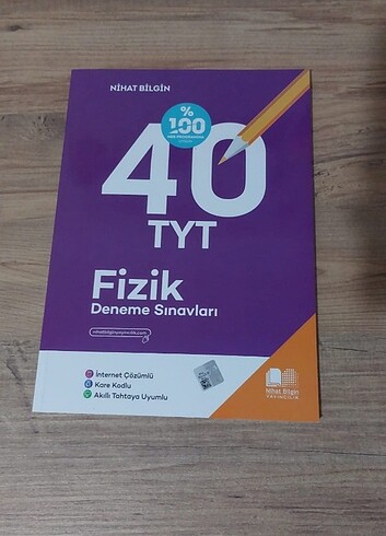 Nihat bilgin 40 li tyt fizik deneme 