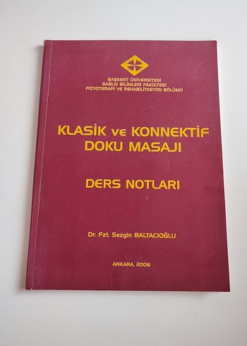 Klasik ve Konnektif Doku Masajı Ders Notları