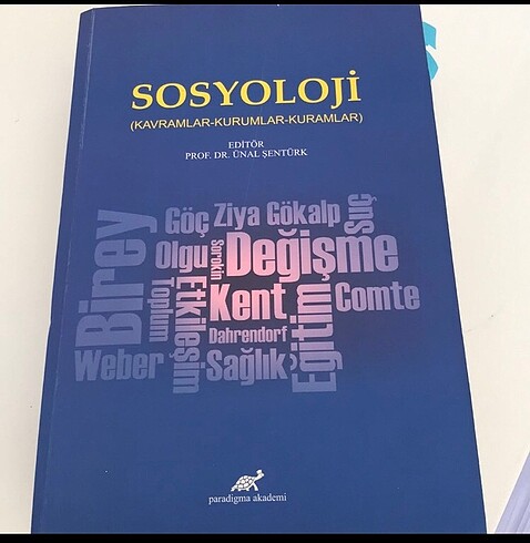 Sosyoloji kitabı