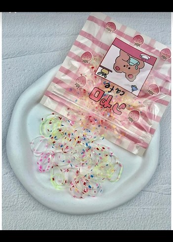 Bohem Tarzda Boncuklu Kahverengi Çocuk Toka Seti - Görsel 4