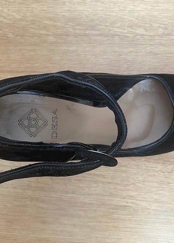 36 Beden siyah Renk Siyah Süet Platform Topuklu Kadın Stiletto