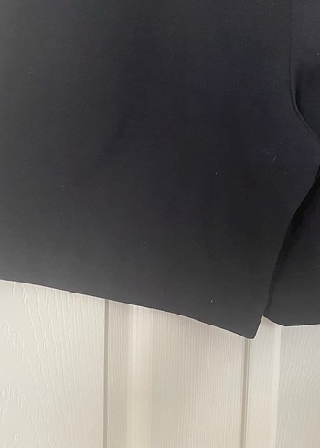Trendyol & Milla Düğmeli Siyah Yüksek Bel Mini Şort