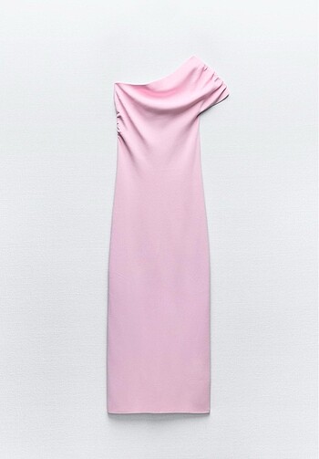Zara pembe elbise