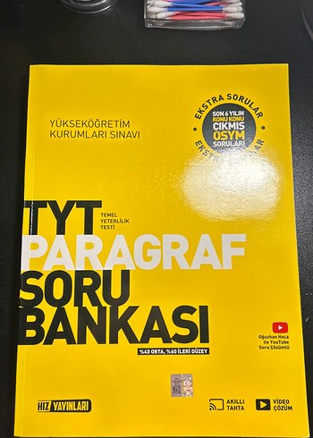 TYT Paragraf Soru Bankası - Hız Yayınları