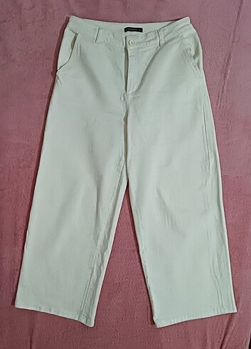 LCW EKRU PANTOLON 40 beden (kalıp: Loose fit ) 