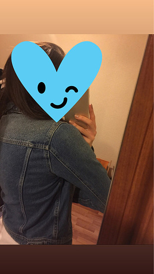 xs Beden mavi Renk Kot ceket