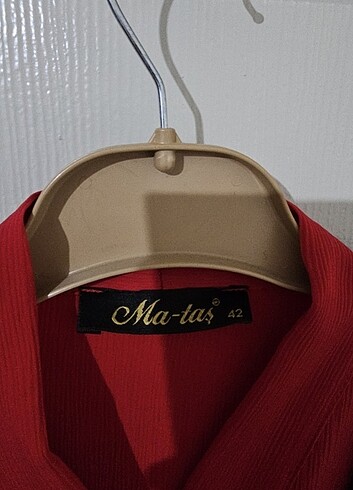 Tunik Kırmızı Kuşaklı - Görsel 4