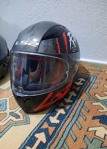 Pinlocklu Ls2 Rapid S Beden Kask - Görsel 3