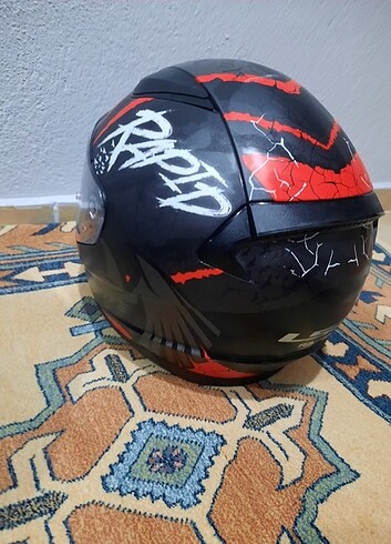 Pinlocklu Ls2 Rapid S Beden Kask - Görsel 4