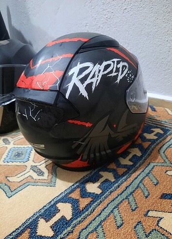 Pinlocklu Ls2 Rapid S Beden Kask - Görsel 5