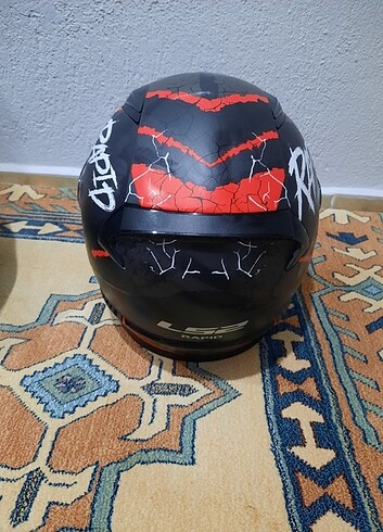 Pinlocklu Ls2 Rapid S Beden Kask - Görsel 6
