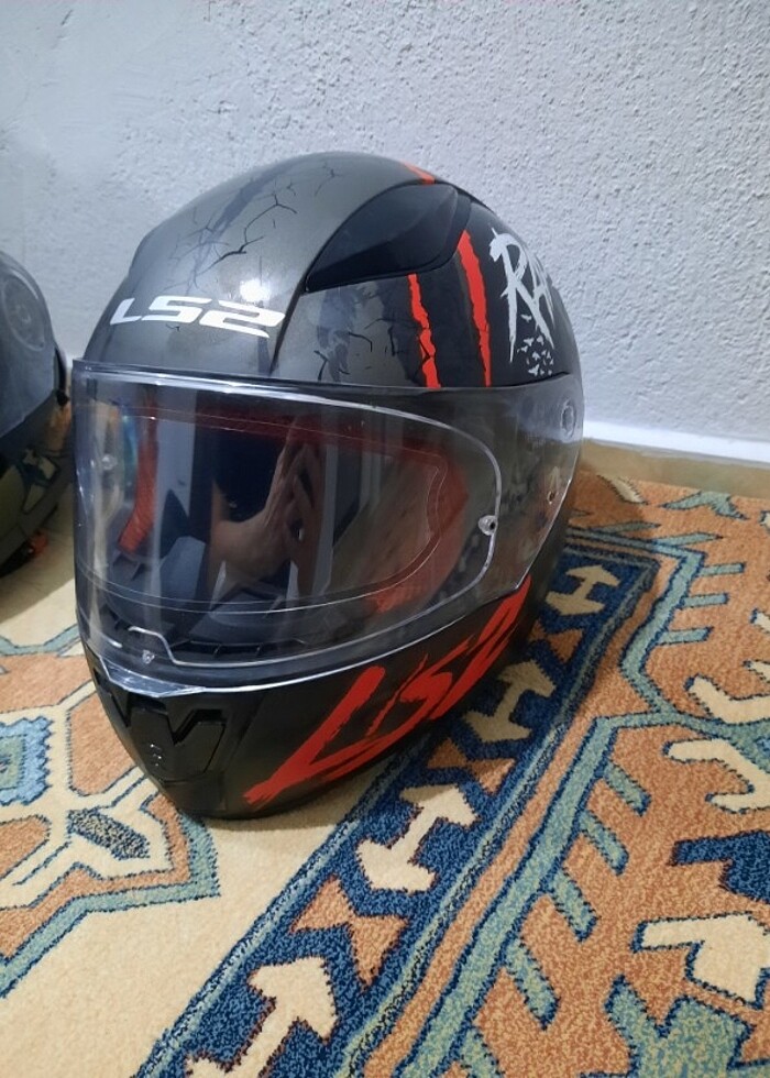 Pinlocklu Ls2 Rapid S Beden Kask - Görsel 3