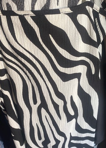 Zebra Desenli Uzun Pilili - Görsel 2