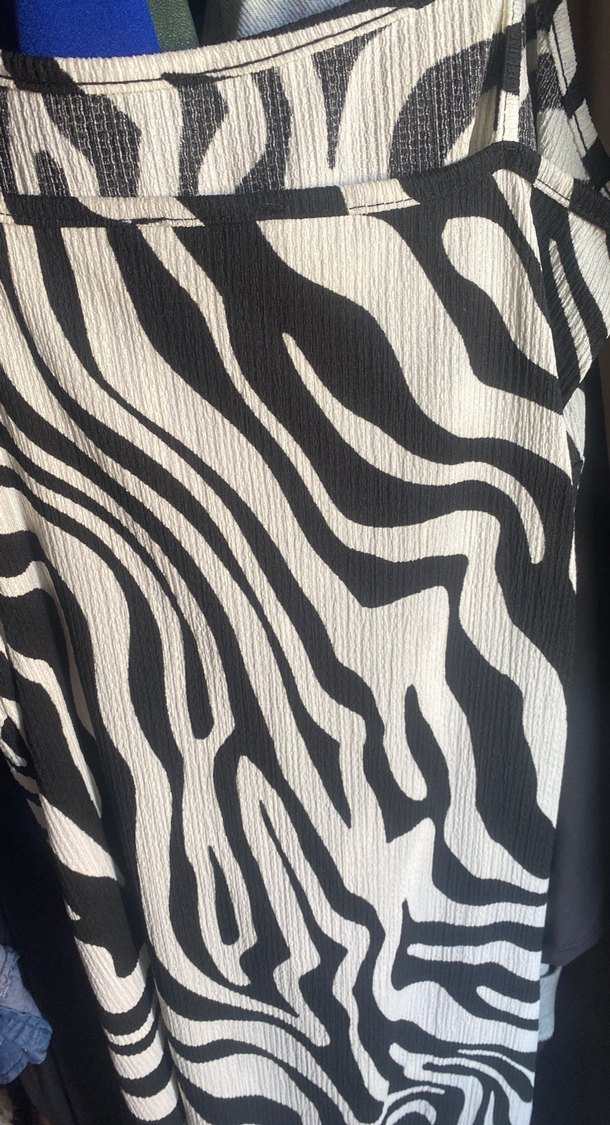 Zebra Desenli Uzun Pilili - Görsel 2