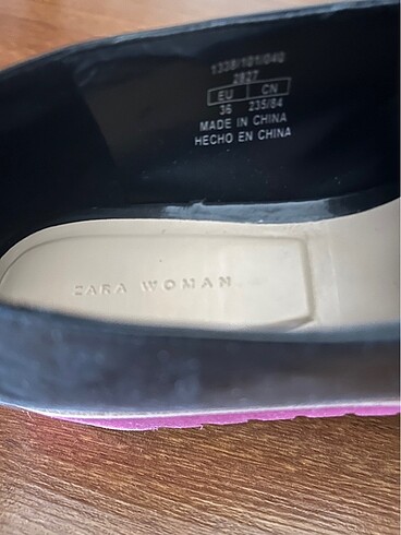 36 Beden Zara marka ayakkabı