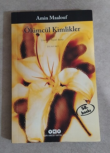 Amin Maalouf-Ölümcül Kimlikler 