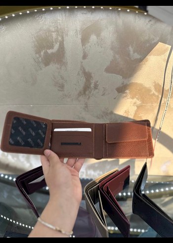 Kahverengi Minimalist Erkek Cüzdanı - Görsel 3