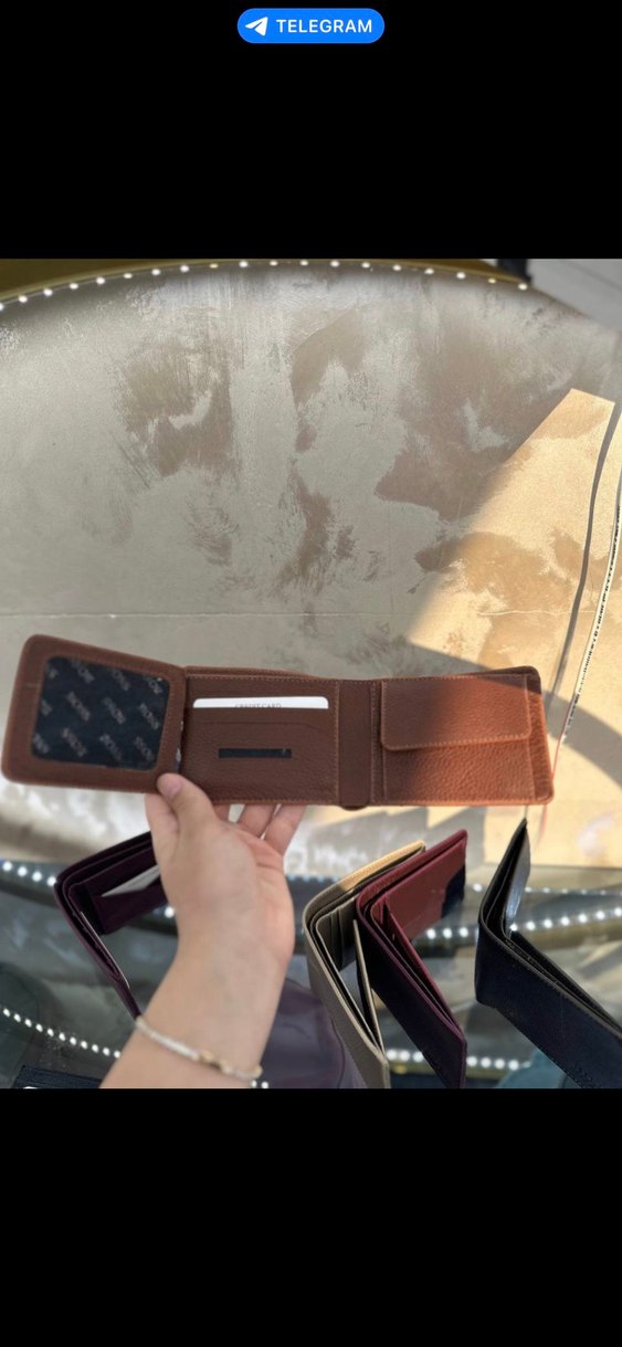 Kahverengi Minimalist Erkek Cüzdanı - Görsel 3