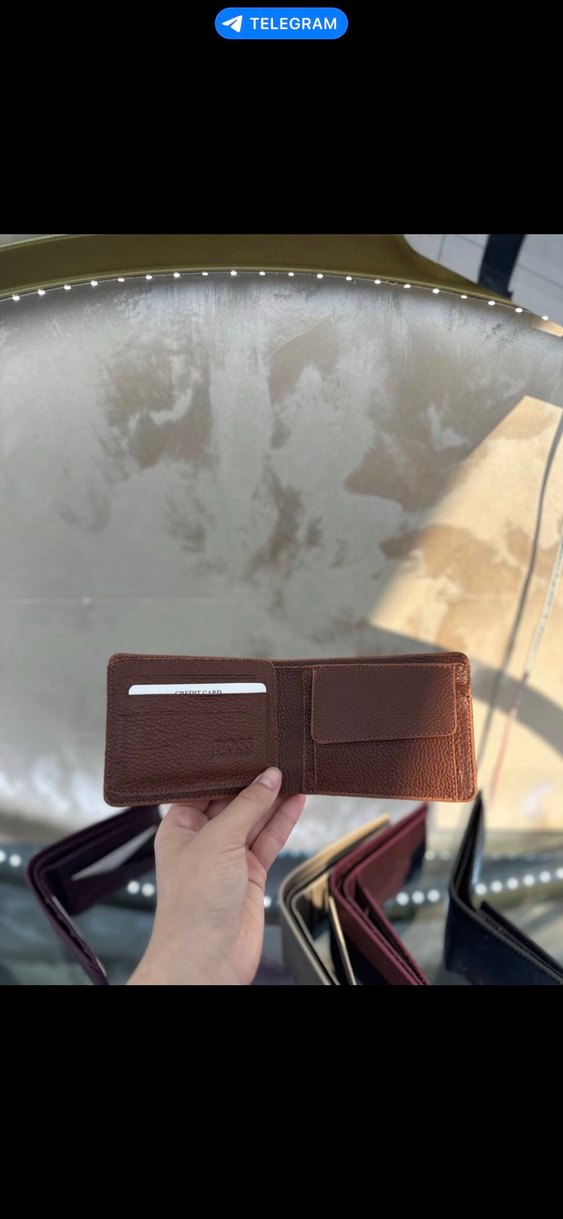 Kahverengi Minimalist Erkek Cüzdanı - Görsel 2