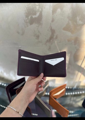 Koyu Kahverengi Erkek Cüzdanı - Görsel 2