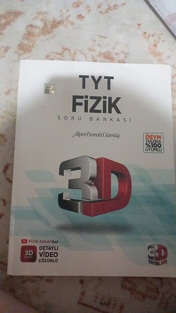 3D TYT FİZİK SORU BANKASI