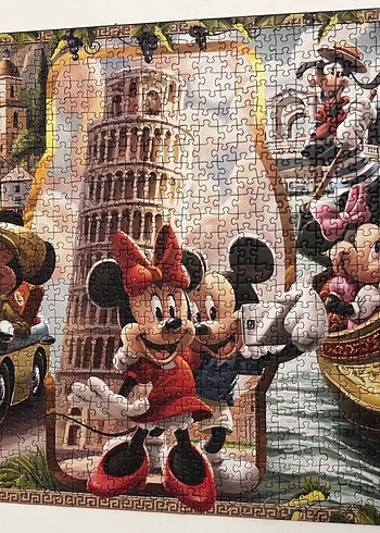 Disney Mickey Mouse 1000 Parça Puzzle - Görsel 3