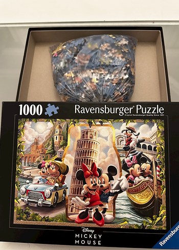 Disney Mickey Mouse 1000 Parça Puzzle - Görsel 2