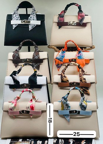Hermes Mavi Zincir Detaylı Parisli Kadın Deri Çanta