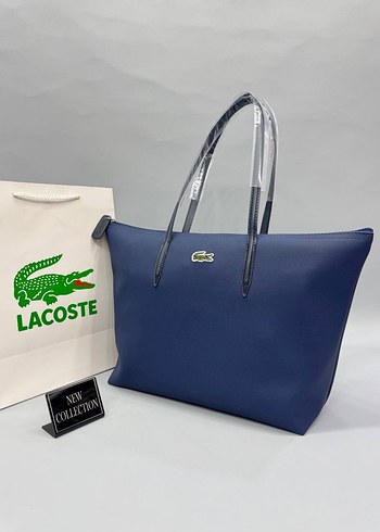 Lacoste Mavi Fermuarlı Kadın Çanta