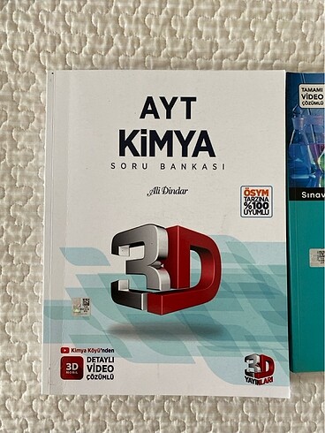 Beden Aydın Ayt Kimya Soru Bankası/ 3D Ayt Kimya Soru Bankası
