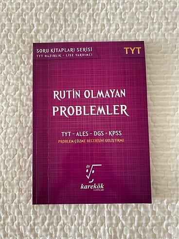 Karekök Yayınları Rutin Olmayana Problemler Soru Bankası