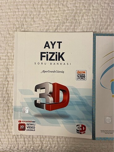 VIP Fizik Ayt Kampı/ 345 Ayt Fizik Soru Bankası/ 3D Ayt Fizik So