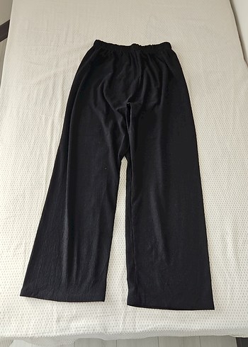 siyah renk salaş kesim kadın pantolon - Görsel 2