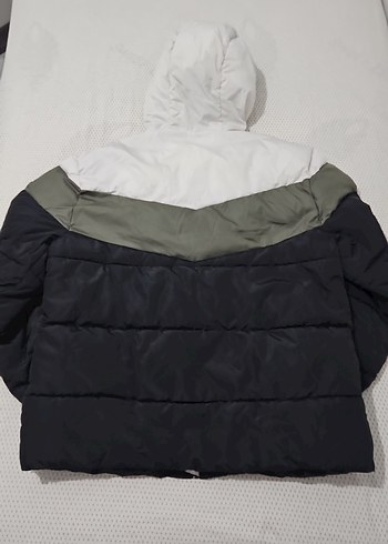 Fermuarlı Kapüşonlu erkek Mont - Görsel 3