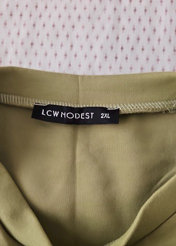 Haki Midi sweatshirt, Uzun Kollu, Salaş - Görsel 3