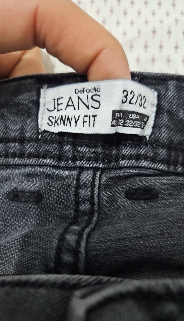 Erkek Jean Pantolon Skinny Fit - Görsel 3