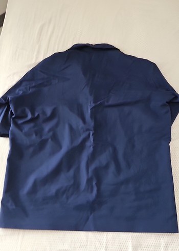 Düğmeli Lacivert Kadın Blazer Ceket - Görsel 3