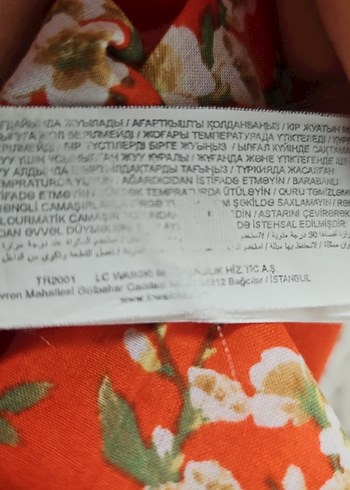 Çiçek Desenli Kırmızı Bohem Kadın Gömlek - Görsel 5