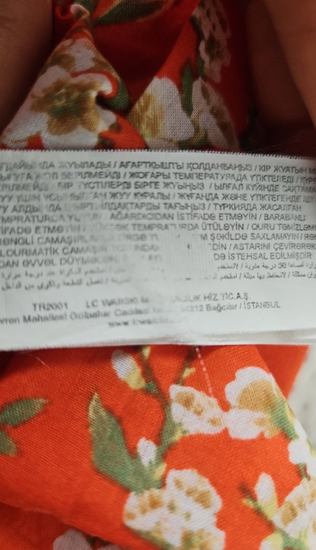 Çiçek Desenli Kırmızı Bohem Kadın Gömlek - Görsel 5