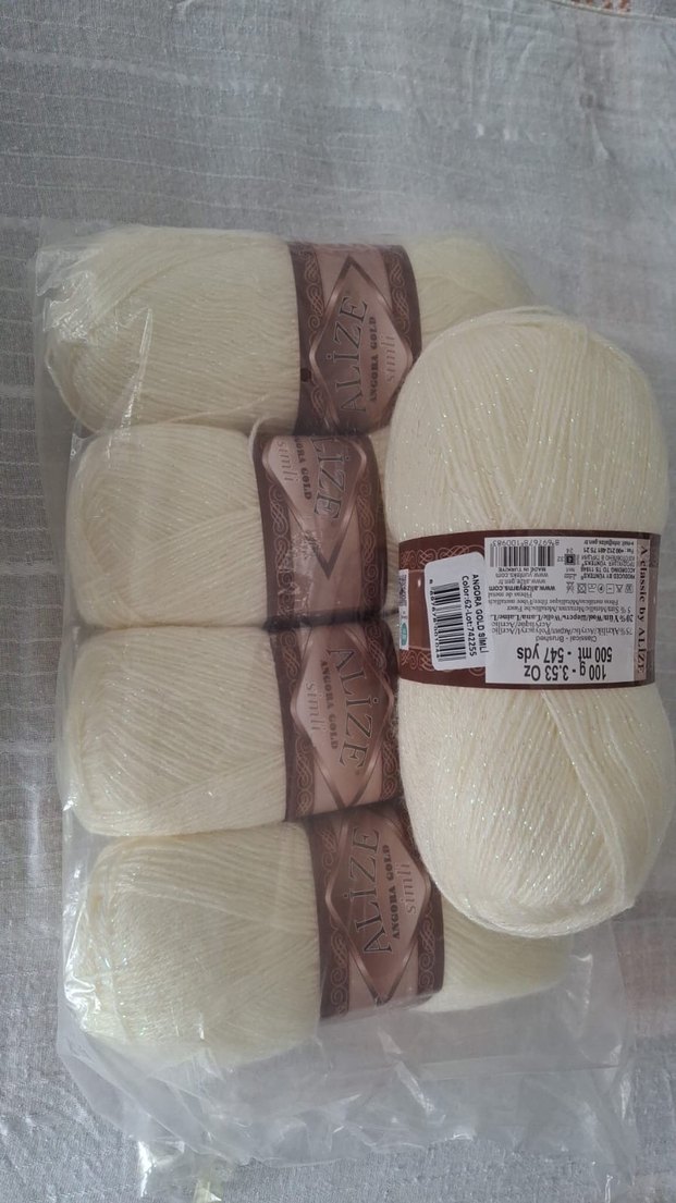 Bohem Stil Nako El Örgü İpi 5 Top - Görsel 4