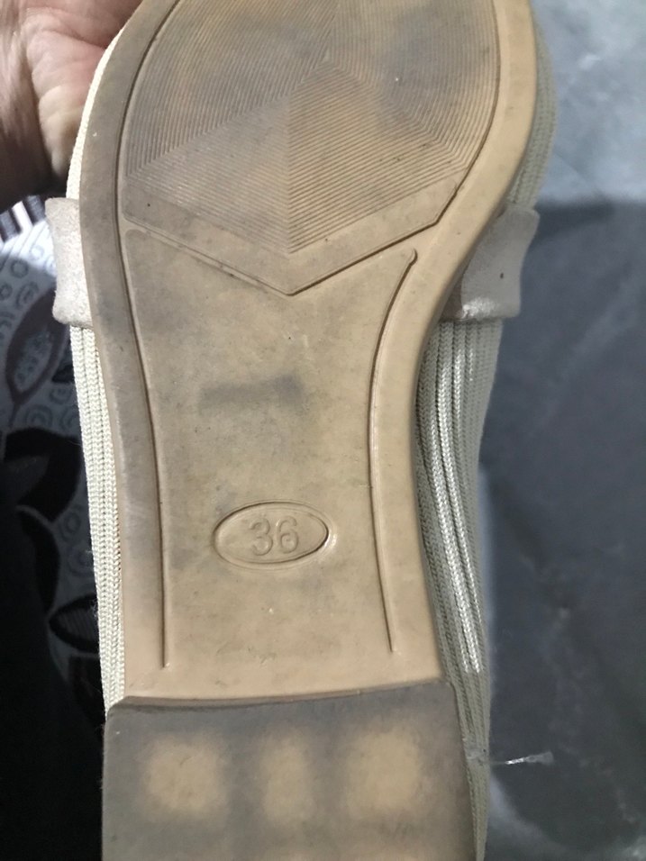 Bej Katlı Kadın Dolgu Topuklu Babet - Görsel 2