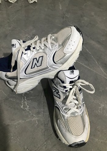 Beyaz Gri Kadın Spor Ayakkabısı - Görsel 2