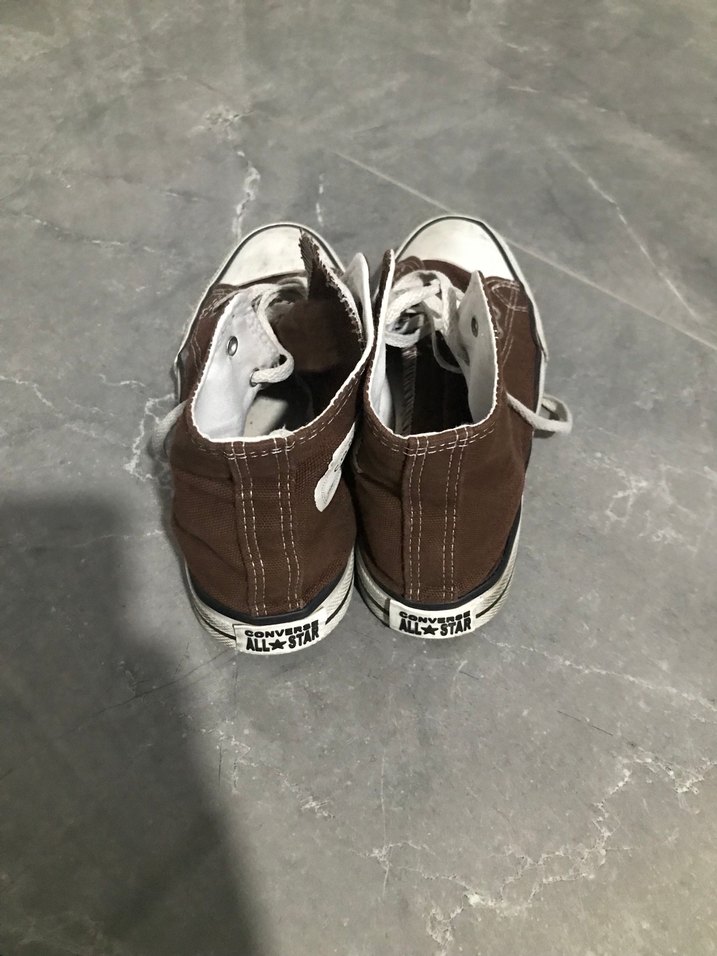 Kahverengi Bağcıklı Kadın Spor Ayakkabı - Görsel 2